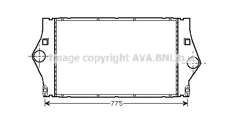 AVA QUALITY COOLING Интеркулер RT4447